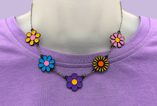 Load image into Gallery viewer, Fabulous Floral Charm Necklace /