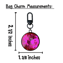 Load image into Gallery viewer, You're A Gem Bag Charm In Pink