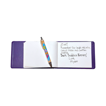 Load image into Gallery viewer, CustomPersonalizedCampAutographBooks_SummerCampAutographBookWithPen_SleepawayCampGiftideas
