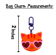 Load image into Gallery viewer, Cool Cat  Bag Charm
