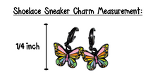 Load image into Gallery viewer, Beautiful Butterfly Shoelace Sneaker Charms/
