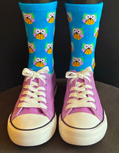 Load image into Gallery viewer, Awesome Owl Ankle Socks /
