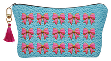 Load image into Gallery viewer, Bow-nanza Zippered Pouch With Bag Charm
