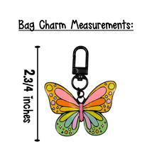Load image into Gallery viewer, Beautiful Butterfly Bag Charm
